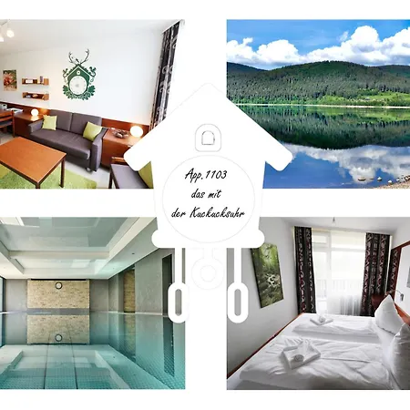 App 1103 - Mit Der Kuckucksuhr, Mit Indoorpool, 4* Schluchsee
